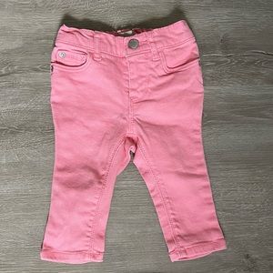 Baby Gap Skinny Jeans in Pink, size 6-12m